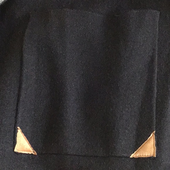 Sleeveless Blazer Style Long Sweater - Picture 3 of 3